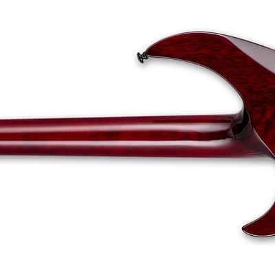 ESP LTD H3-1000 QM See Thru Black Cherry image 4