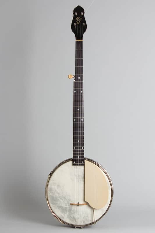 Gibson  RB-3 Trapdoor 5 String Resonator Banjo (1924), ser. #11085A-25, period black hard shell case. image 1