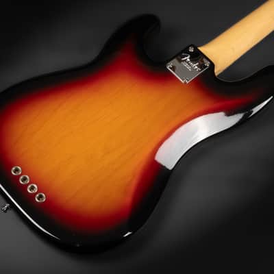 2005 Fender 60th Anniversary American Precision Bass Custom Fretless - 3-Color Sunburst | USA 4-String Boutique Ebony Fretboard | Case image 13