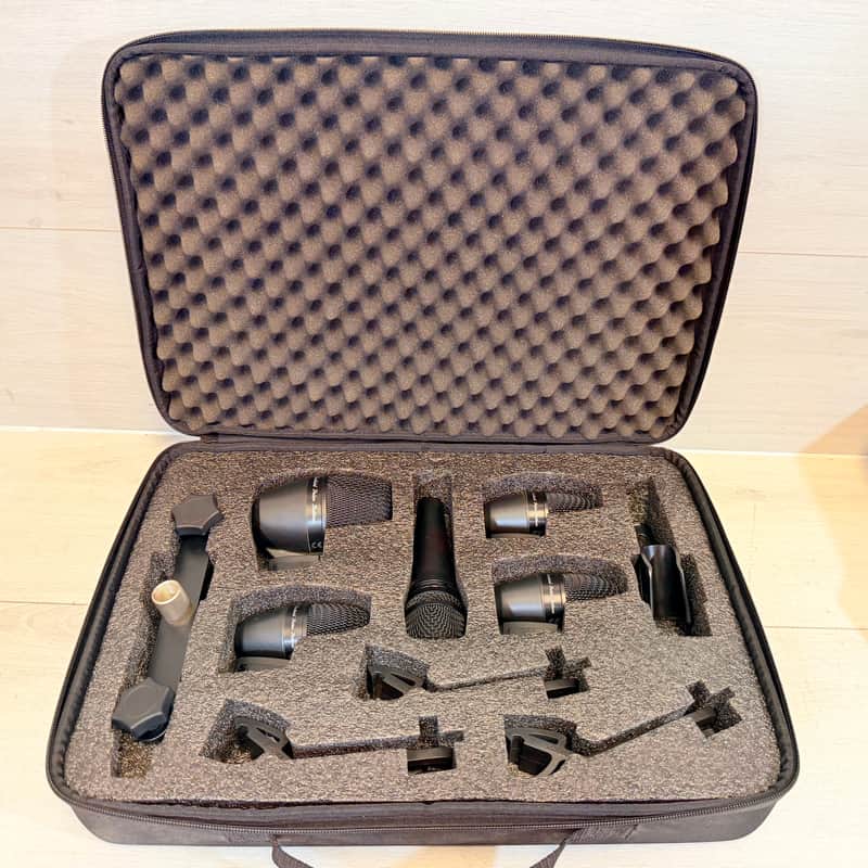Shure PGADRUMKIT5 5-Piece Drum Microphone Kit w/ Case – No XLR Cables 2015-Present image 1