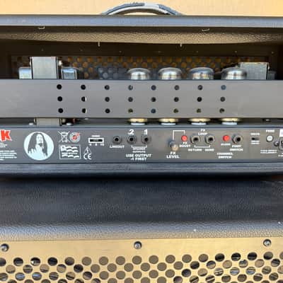Krank Krankenstein Plus 120W Tube Head + 4x12 Cabinet – Black image 3