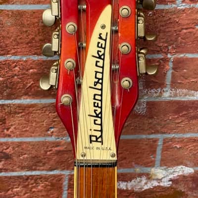 Rickenbacker 620/12 12-string 1980 - beautiful Fireglo example like Mike Campbell played forever ! image 5