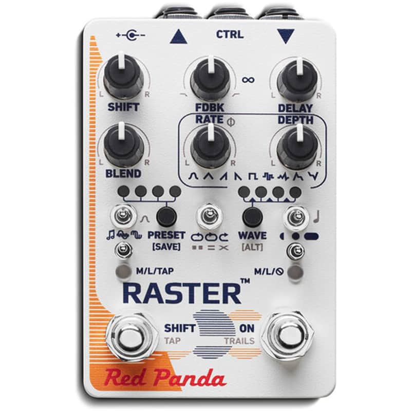 American Made! Red Panda Raster 2 Delay & Pitch Shift Pedal image 1