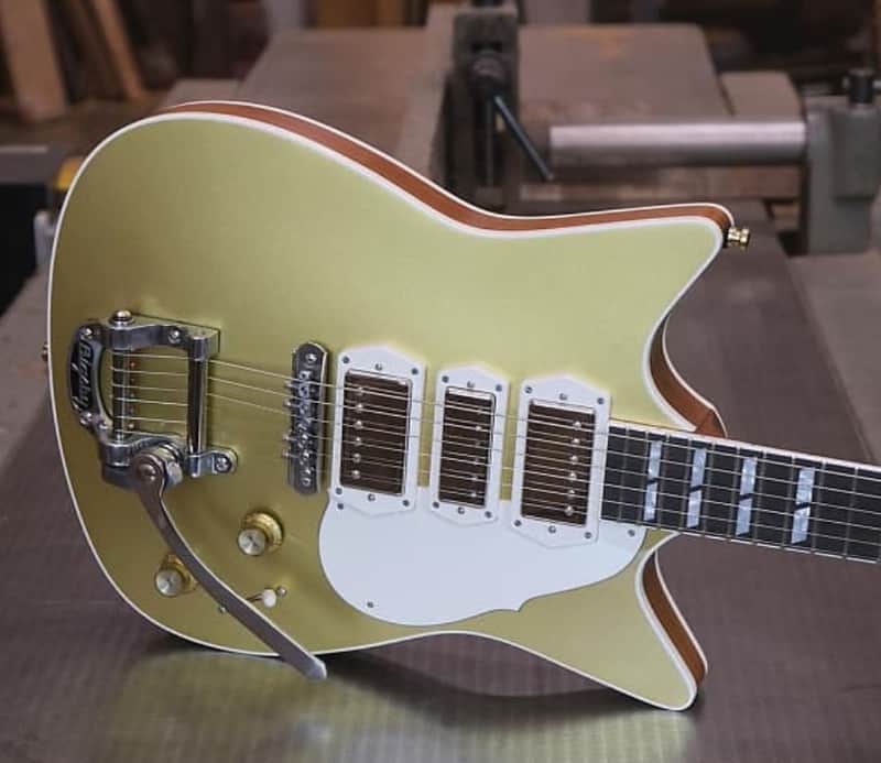 Frank Bothers Guitar Co. Custom Signature Model 2021 Harvest Gold image 1