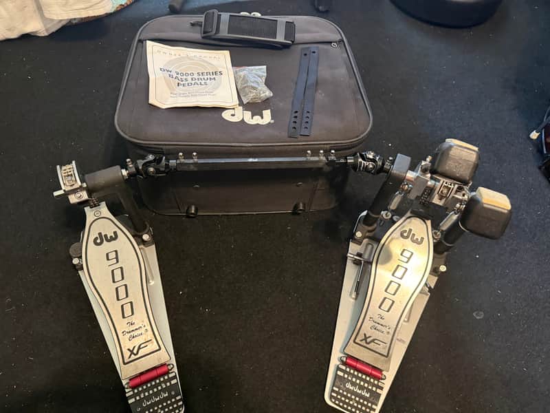 DW 9000 Series Double Bass Drum Pedal XF image 1