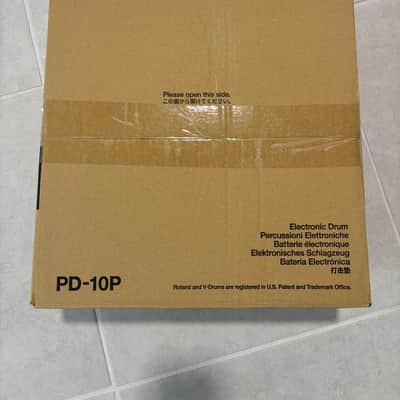Roland Roland Premium V-Pad PD-10P Electronic Drum Pad - 10 inches 2026 - Chrome die cast image 3