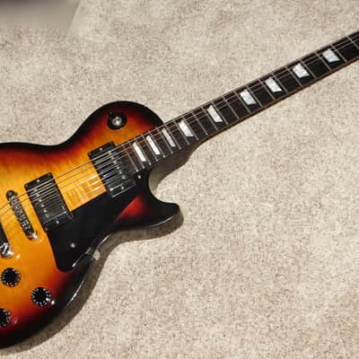 Gibson Les Paul Studio Electric Guitar Fire Burst 2013 image 1