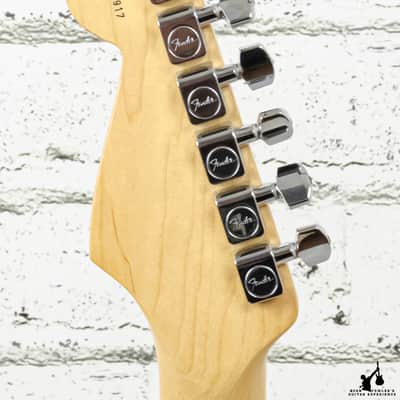 1997 Fender USA Roadhouse Strat White w/ Case image 7