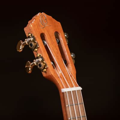 Ortega ECLIPSE-CC4 Custom Built Series Solid Mahogany Top Okoume Neck 4-String Concert Ukulele w/Gig Bag image 17