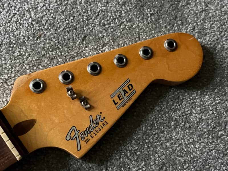 1979 1980 1981 Fender Lead I guitar neck image 1