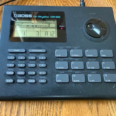 Boss DR-550 Dr. Rhythm 1988 - Black