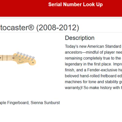 Fender American Standard Stratocaster 2008 – Sienna Sunburst with upgraded Seymour Duncan pickups and locking tuners image 10