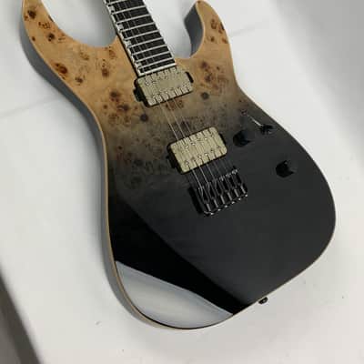 ESP E-II M-II NT Black Natural Fade Electric Guitar + Case B-Stock MIJ MII M2 image 9