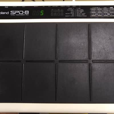 Roland SPD-8 Drum Pad 1990 white/black