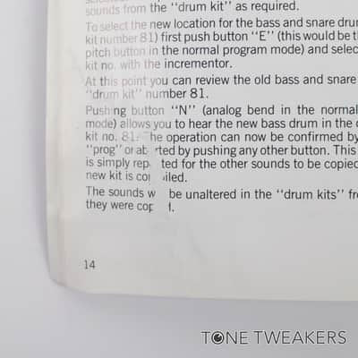 Simmons SDS7 Owners Manual electronic drum kit machine user VINTAGE GEAR DEALER image 4