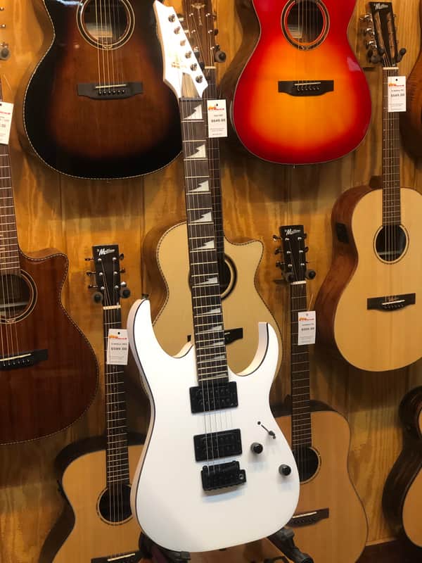 Ibanez GRGR120EX Gio Series RG Solid Body Electric Guitar White (49702) image 1