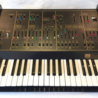 ARP Odyssey MKII 2810 Vintage Analog Synth - Black/Gold - Full Restoration! image 1