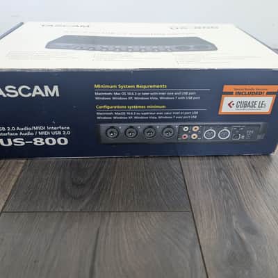 *NEW OLD STOCK* TASCAM US-800 Interface Audio/MIDI USB 2.0 Mac & Windows BRAND NEW Black image 6