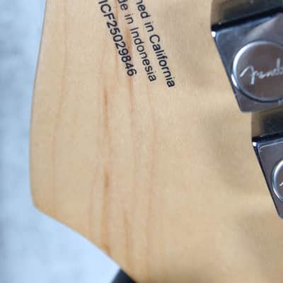 Fender Standard Stratocaster Electric Guitar Olympic White Finish image 13
