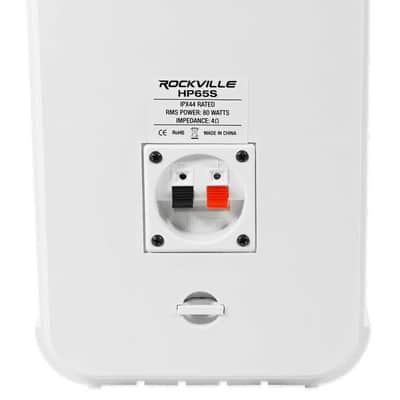 2 Rockville 6.5" 500w Outdoor Speakers+Waterproof Covers For Restaurant/Bar/Cafe image 10