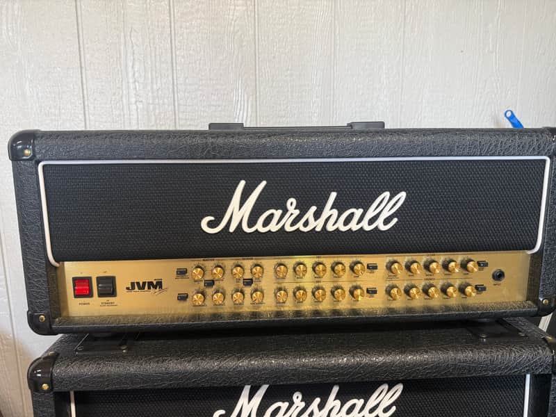 Marshall JVM410H 4-Channel 100-Watt Guitar Amp Head 2007 - Present - Black image 1