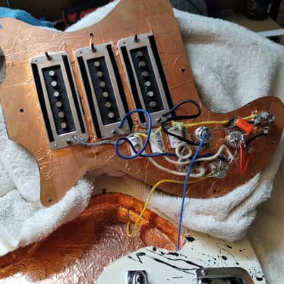 Teisco Victoria Audition 1960s White Splatter image 12