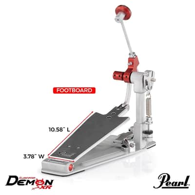 Pearl Demon Xr Direct-Drive Single Bass Drum Pedal (P3500D) image 2