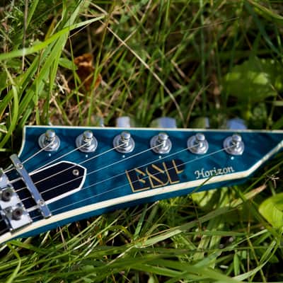 ESP Horizon FR-II BKAQ Standard 2005 Black Aqua image 15