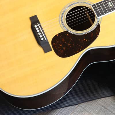 Minty! 2024 Martin J-40 Acoustic Guitar Natural + OHSC image 6