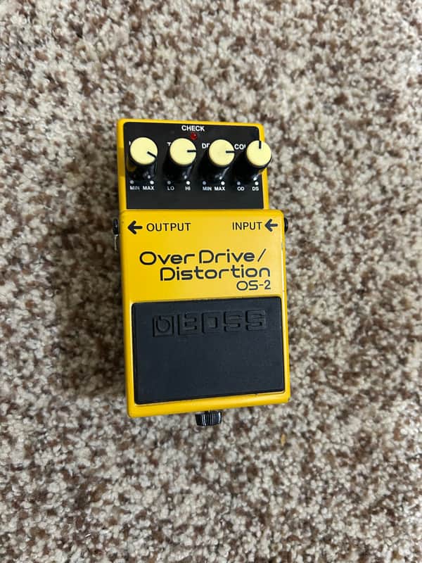 Boss Over Drive Distortion Pedal OS-2 image 1