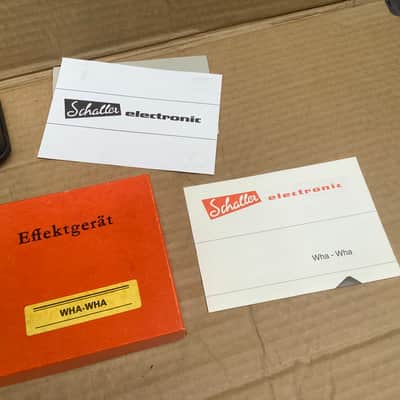 Schaller Yoy-Yoy Wha-Wha , made in Germany / like new in original box with papers image 8