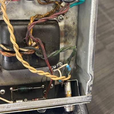 Vintage 1970's Fender Super Reverb 4x10 all tube guitar combo amp image 4