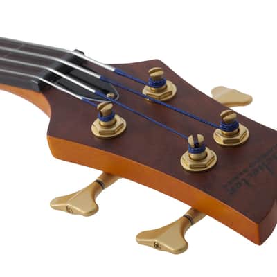 Schecter Stiletto Studio-4 FL Electric Bass Honey Satin image 6