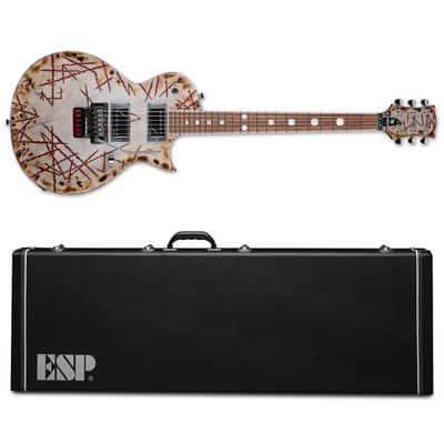 ESP E-II RICHARD Z RZK-II BURNT EC - Burnt Graphic - Brand New- Includes ESP hard case! image 1