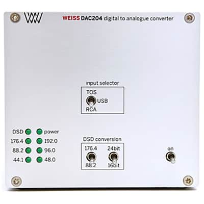 Weiss Engineering DAC204 MK2 D/A Converter plus DSP/DSD Interface with DSD to PCM Conversion image 1