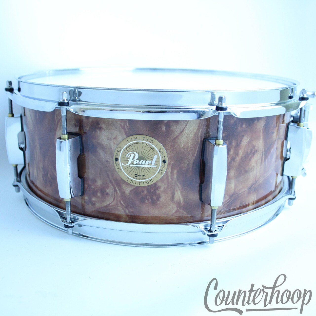 Pearl Limited Edition SST 14x5.5" Snare Drum Birch/Poplar Exotic Veneer 8-Lug* — main photograph