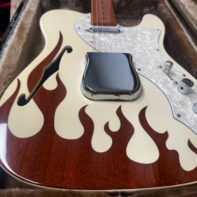 ‘03 Fender Classic Series Flame '69 Telecaster® Thinline 1/100 w/HSC image 16
