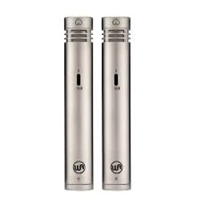 Warm Audio WA-84 Small Diaphragm Condenser Microphone Stereo Pair – Nickel Color image 1