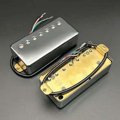 Chrome 7 String Guitar Humbucker Neck and Bridge Pickups image 2