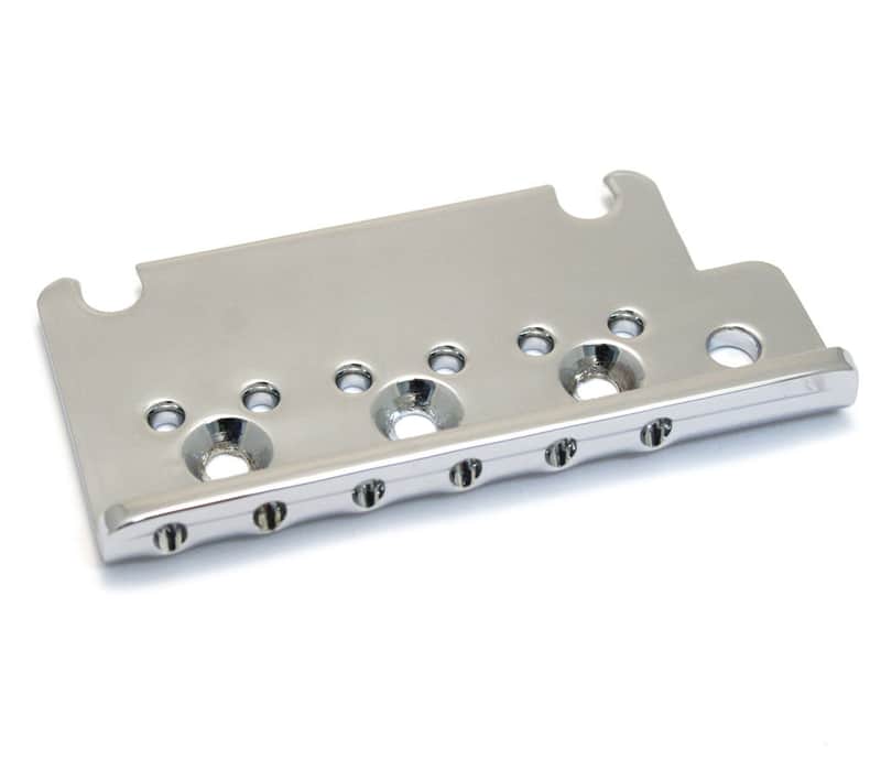 Genuine Fender American Series '86-07 Stratocaster/Strat Chrome Bridge Plate image 1