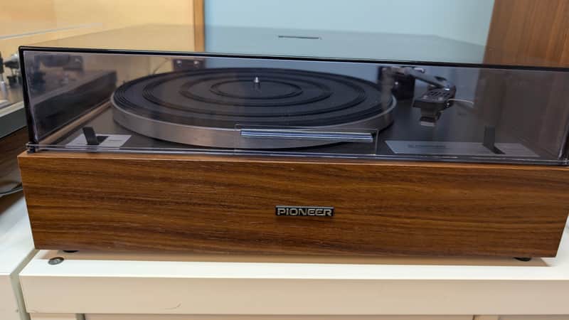 Vintage Pioneer Pl-10 Turntable Fully Serviced, New Belt, New Stylus