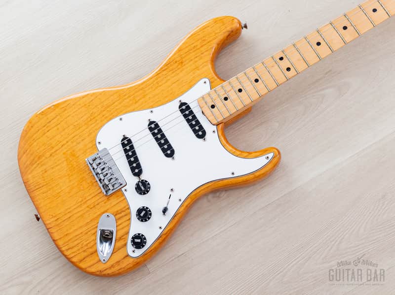 1979 Fender Stratocaster Hardtail Vintage Guitar Natural w/ Case, Featherweight image 1