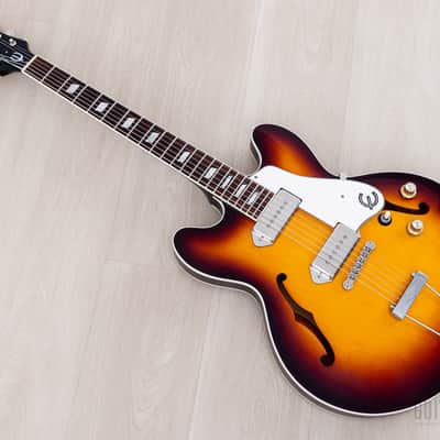 1996 Epiphone Casino-JL John Lennon Edition Pre-Elitist w/ Case, Japan Terada image 12