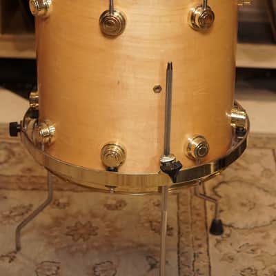 DW 12/13/14/18/20" Pre-Collector's Series Drum Set - Satin Natural Oil - Carl Allen image 17