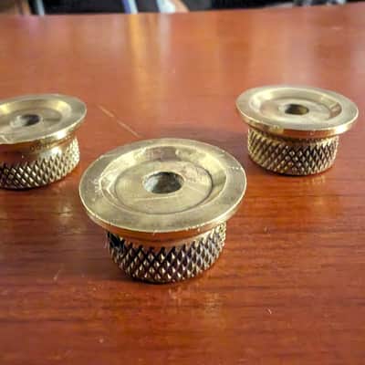 Fender Original Gold F Knobs for "THE STRAT" 1980-1983 image 2
