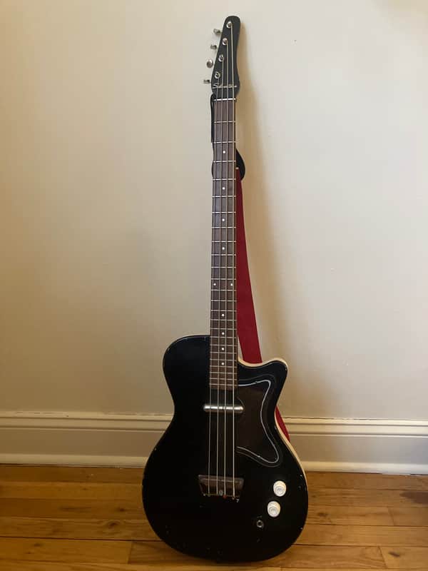 Silvertone 1444 Bass 1964 - Black image 1