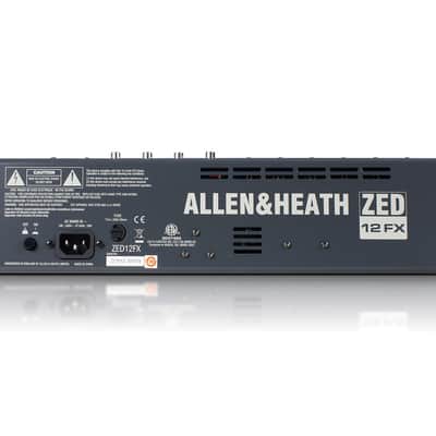 Allen & Heath ZED-12FX Mixer (ZED12FX-U) image 2