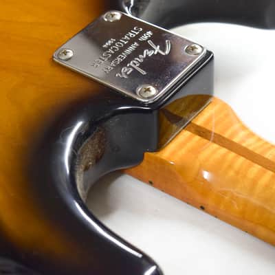 Fender Limited Edition 40th Anniversary 1954 Reissue Stratocaster - 2-Color Sunburst image 13