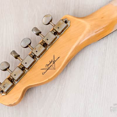 Fender Custom Shop 1963 Telecaster Custom Relic Sherwood Green w/ Twisted Tele, Seymour Duncan Little '59 image 5