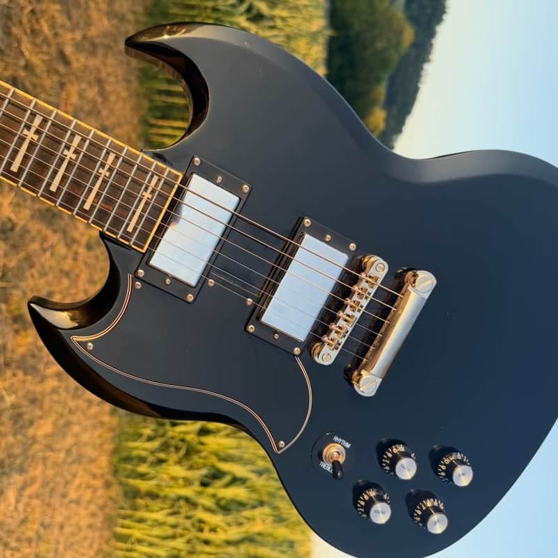 Epiphone tony iommi SG bone nut ebony signature Left handed lefty lh